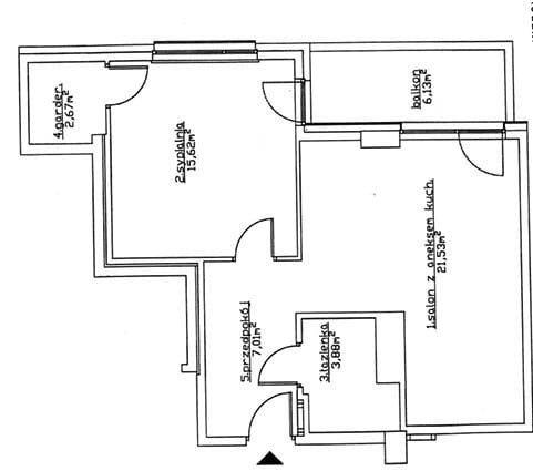 Mieszkanie 2 pokojowe na Sprzedaż
