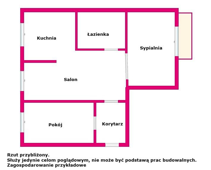 Mieszkanie 3 pokojowe na Sprzedaż