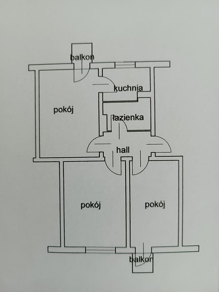 Mieszkanie 3 pokojowe na Sprzedaż