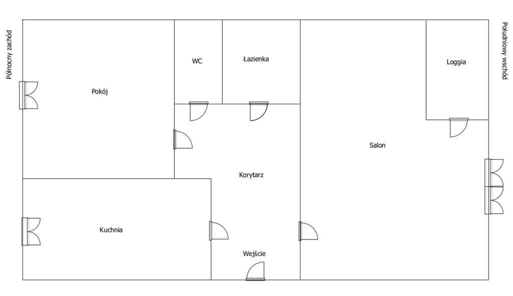 Mieszkanie 2 pokojowe na Sprzedaż