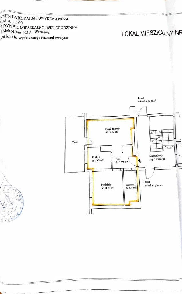 Mieszkanie 2 pokojowe na Sprzedaż