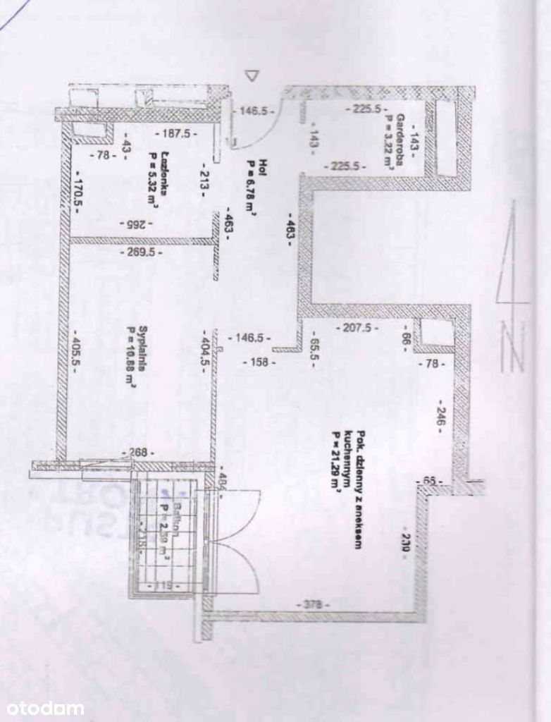 Mieszkanie 2 pokojowe na Sprzedaż