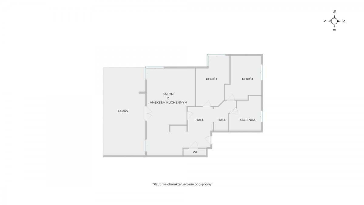 Mieszkanie 3 pokojowe na Wynajem