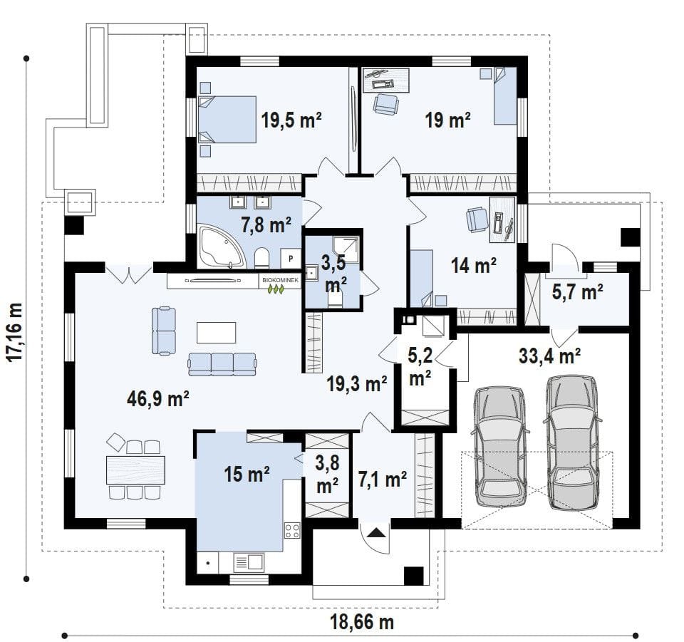 Dom 4 pokojowe na Sprzedaż
