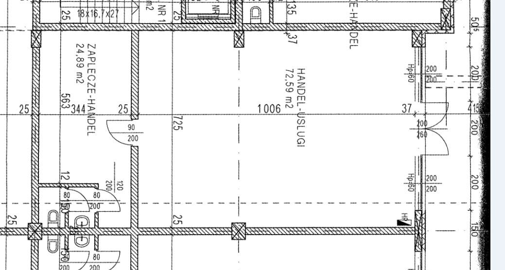 Lokal użytkowy  pokojowe na Wynajem