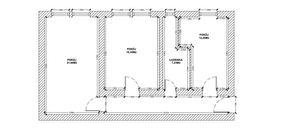 Mieszkanie 3 pokojowe na Sprzedaż