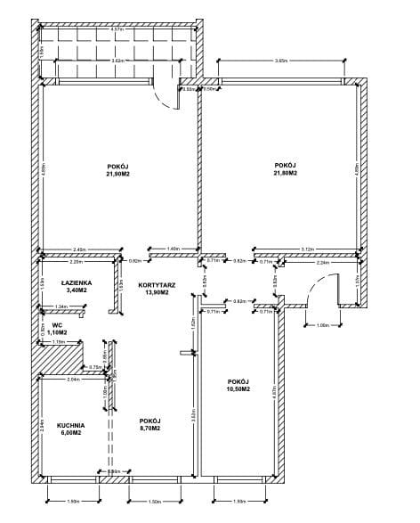 Mieszkanie 3 pokojowe na Sprzedaż