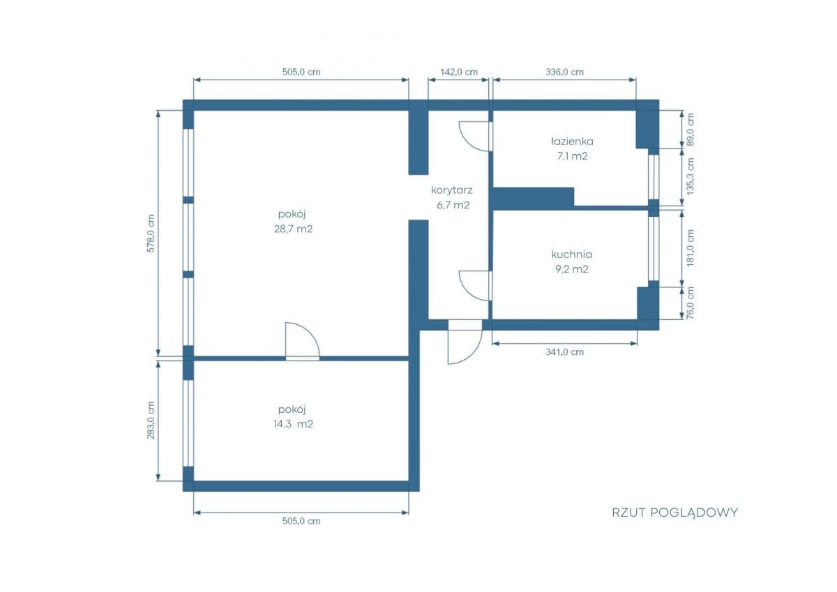 Lokal użytkowy  pokojowe na Wynajem