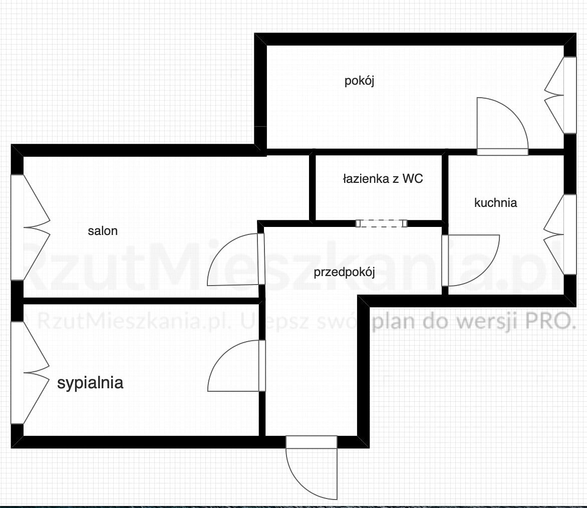 Mieszkanie 3 pokojowe na Sprzedaż