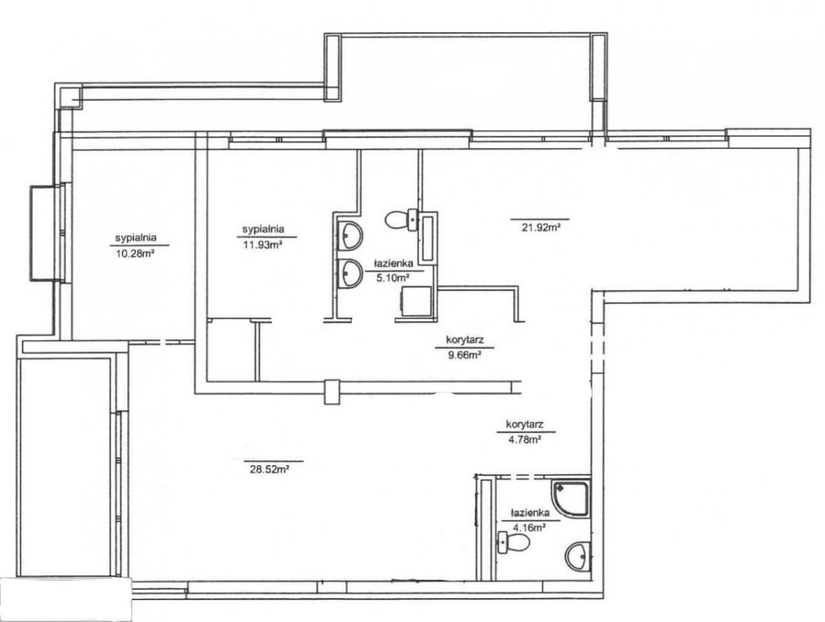 Mieszkanie 4 pokojowe na Sprzedaż
