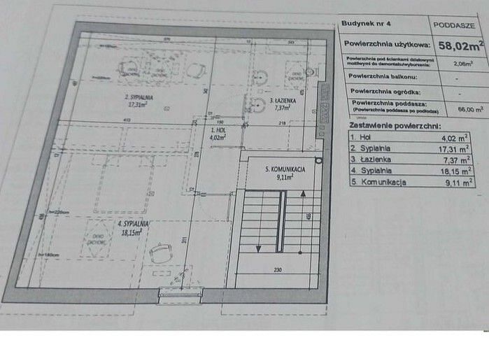 Mieszkanie 3 pokojowe na Sprzedaż