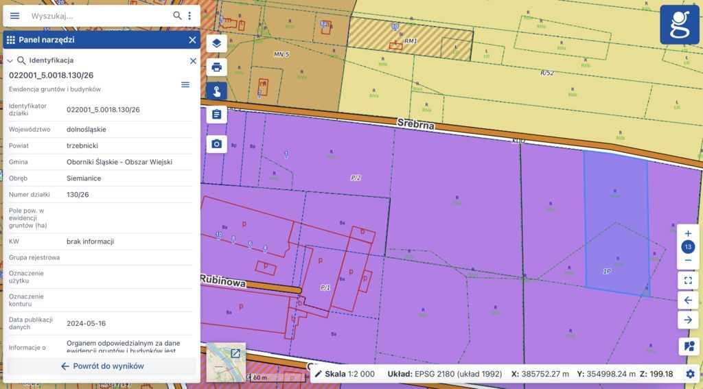 Działka  pokojowe na Sprzedaż