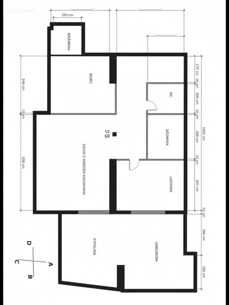 Mieszkanie 4 pokojowe na Sprzedaż