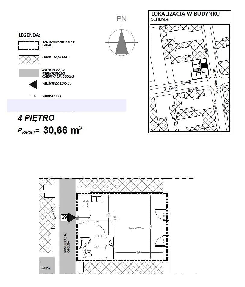 Mieszkanie 1 pokojowe na Sprzedaż