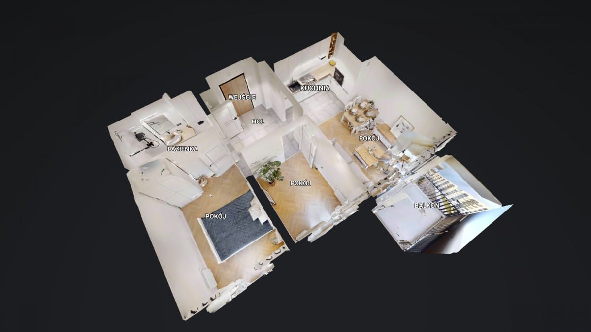 Mieszkanie 3 pokojowe na Wynajem