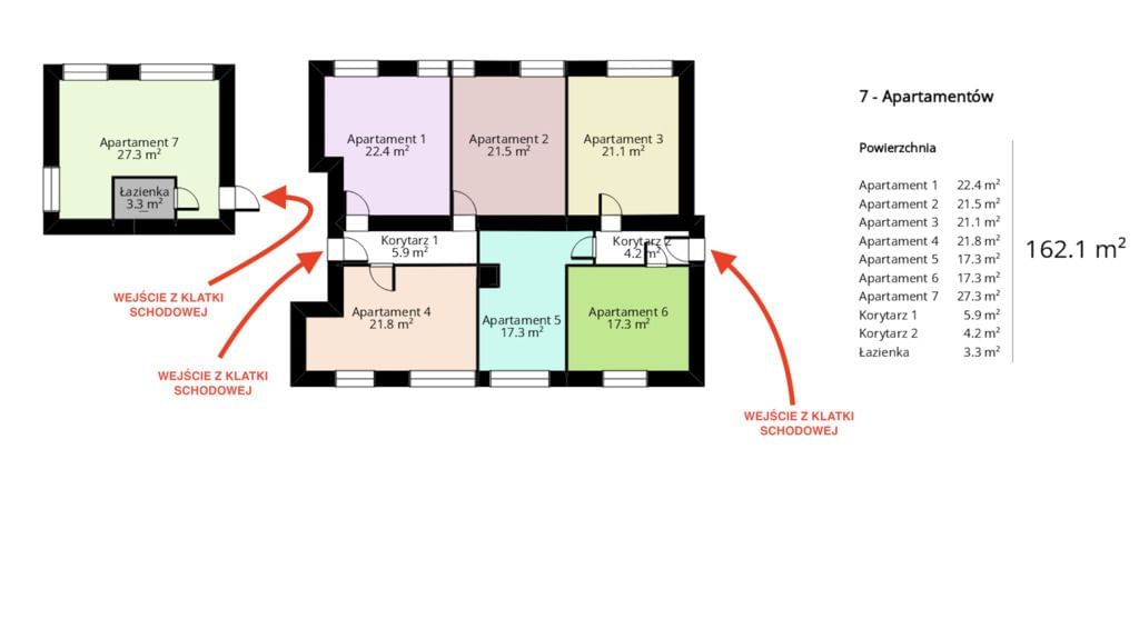 Lokal użytkowy  pokojowe na Sprzedaż