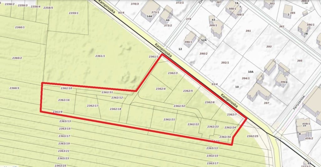 Działka  pokojowe na Sprzedaż