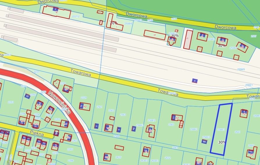 Działka  pokojowe na Sprzedaż