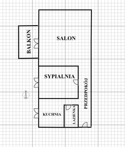 Mieszkanie 2 pokojowe na Sprzedaż