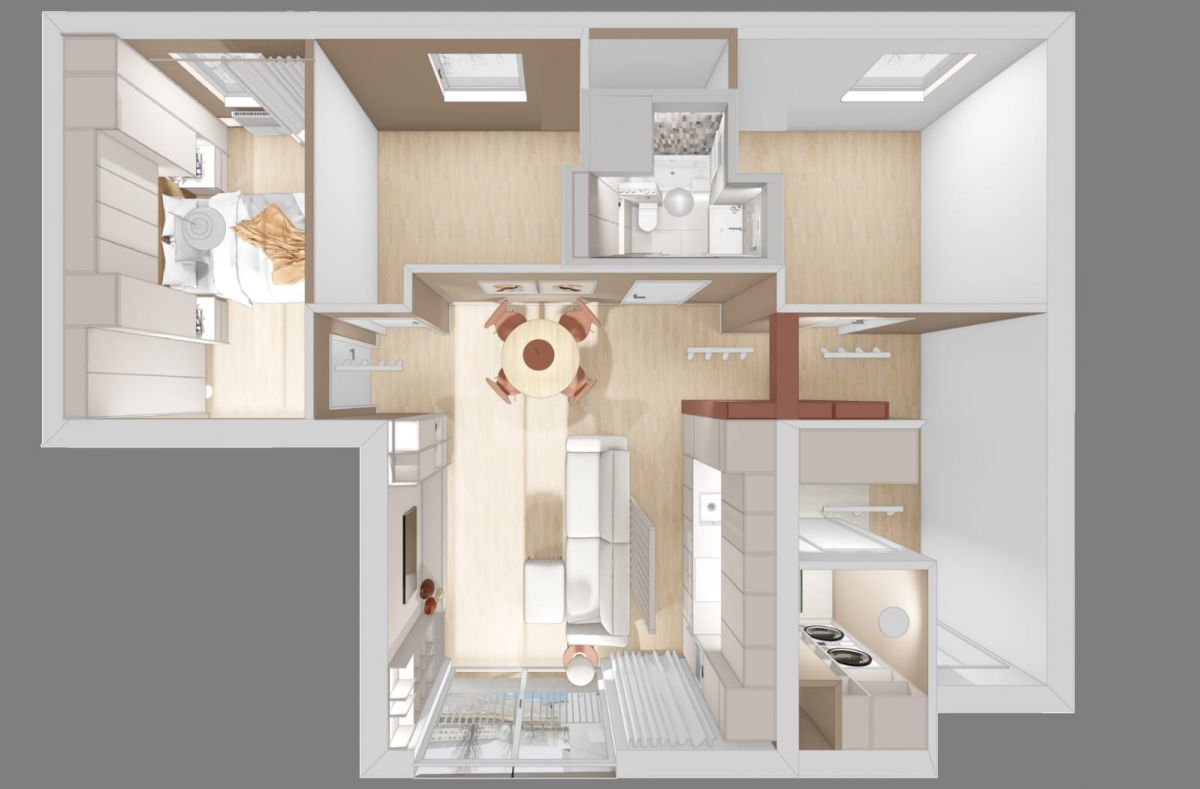 Mieszkanie 4 pokojowe na Sprzedaż