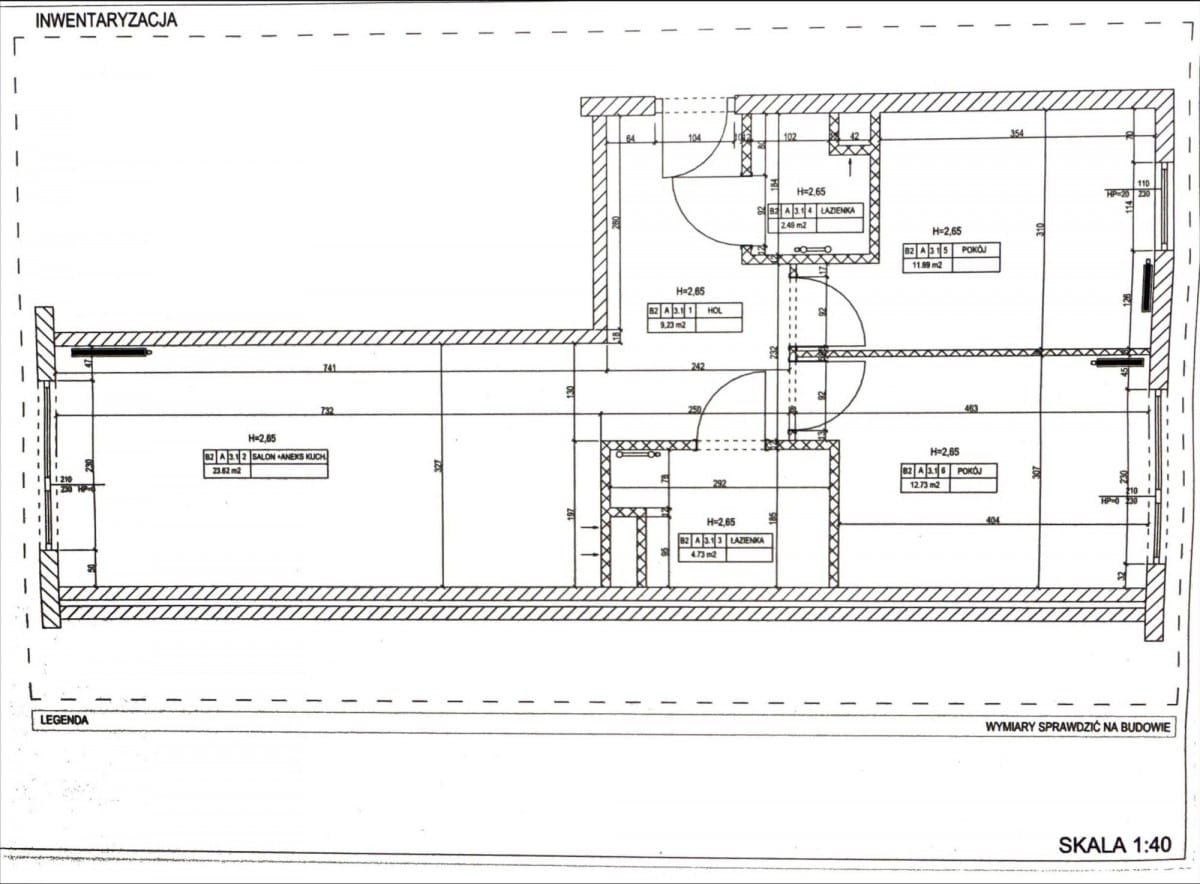 Mieszkanie 3 pokojowe na Sprzedaż