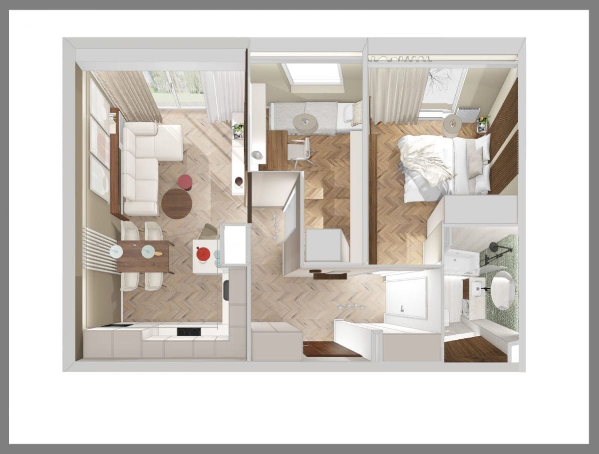 Mieszkanie 3 pokojowe na Sprzedaż