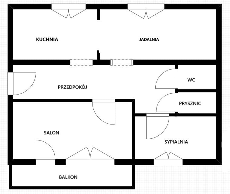 Mieszkanie 3 pokojowe na Sprzedaż