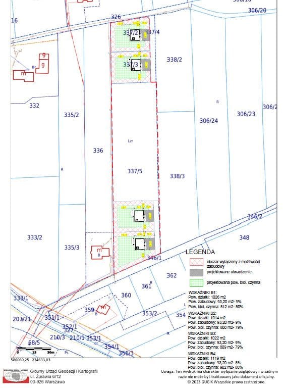 Działka  pokojowe na Sprzedaż