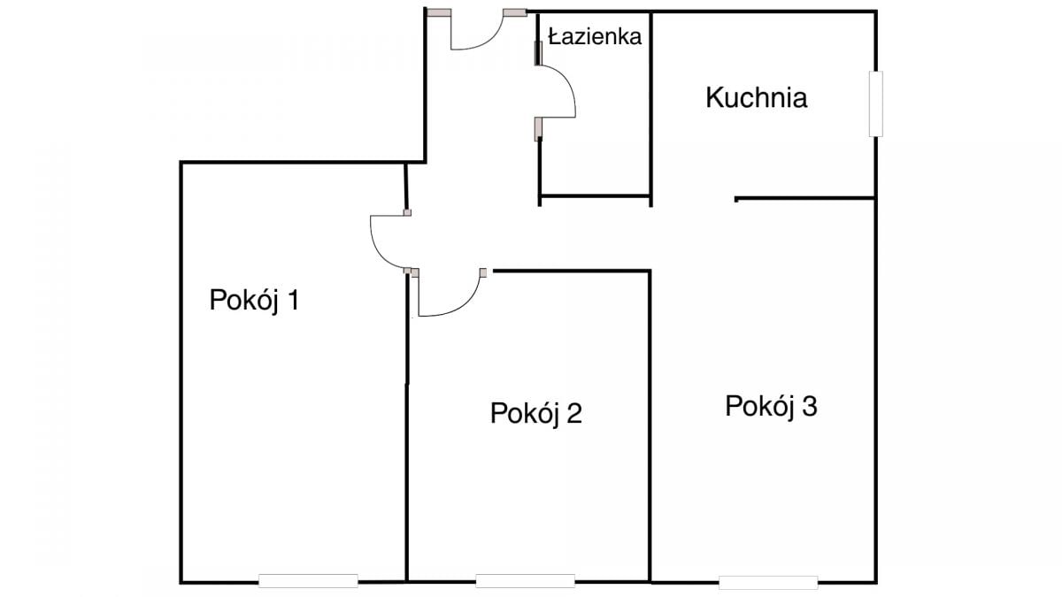 Mieszkanie 3 pokojowe na Sprzedaż