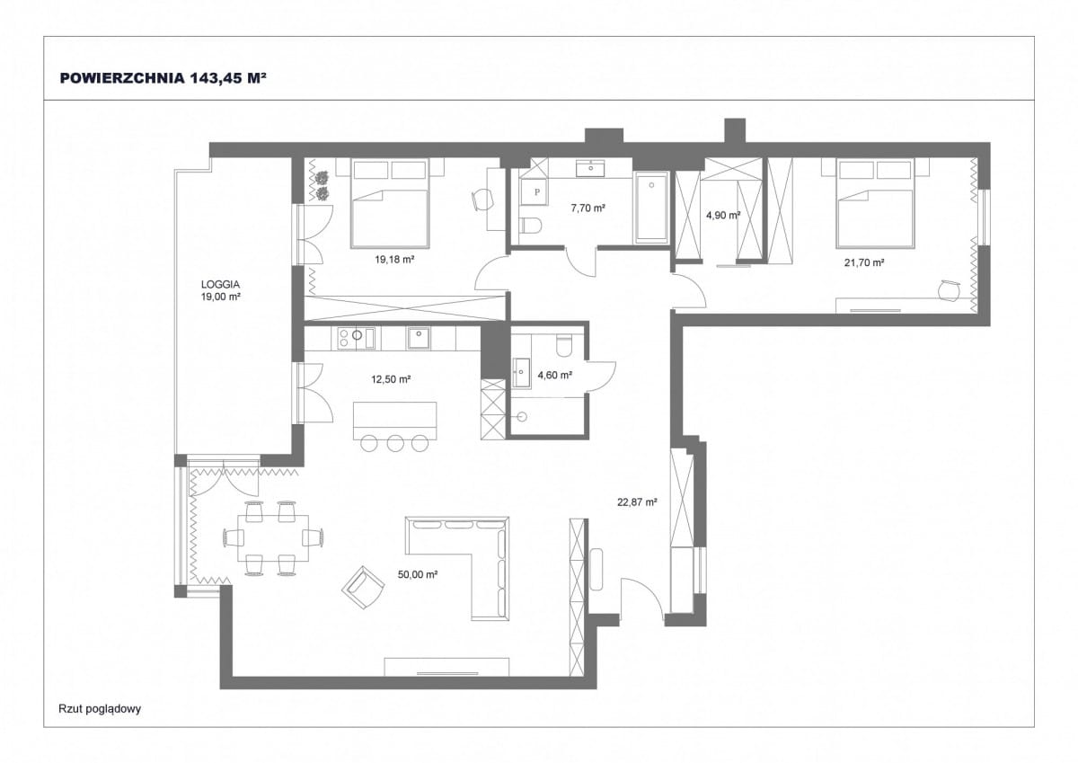 Mieszkanie 4 pokojowe na Sprzedaż
