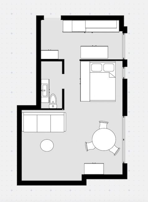 Mieszkanie 1 pokojowe na Wynajem