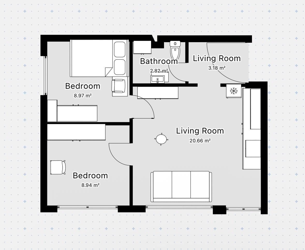 Mieszkanie 3 pokojowe na Wynajem