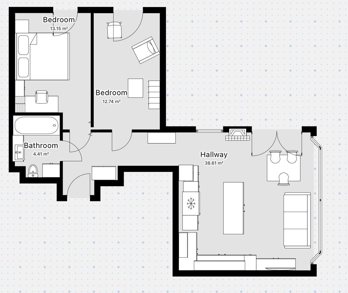 Mieszkanie 3 pokojowe na Sprzedaż