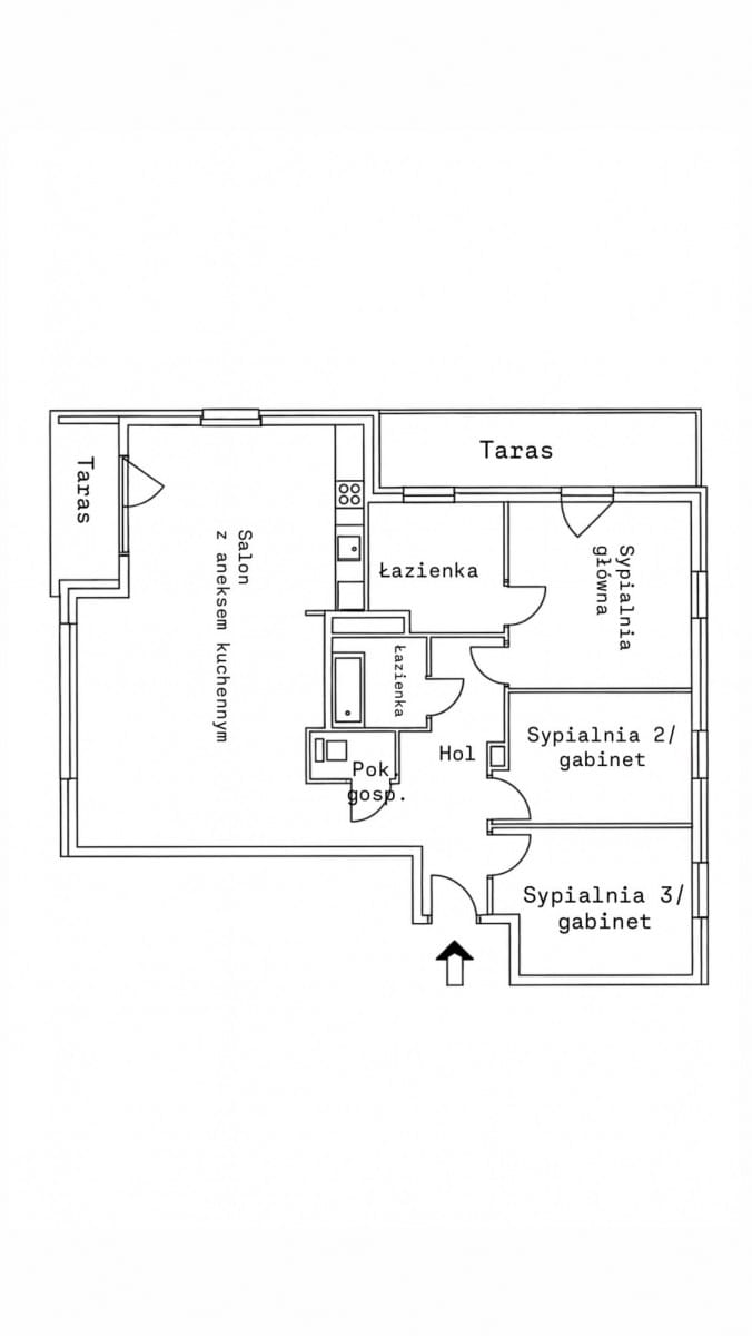Mieszkanie 4 pokojowe na Sprzedaż