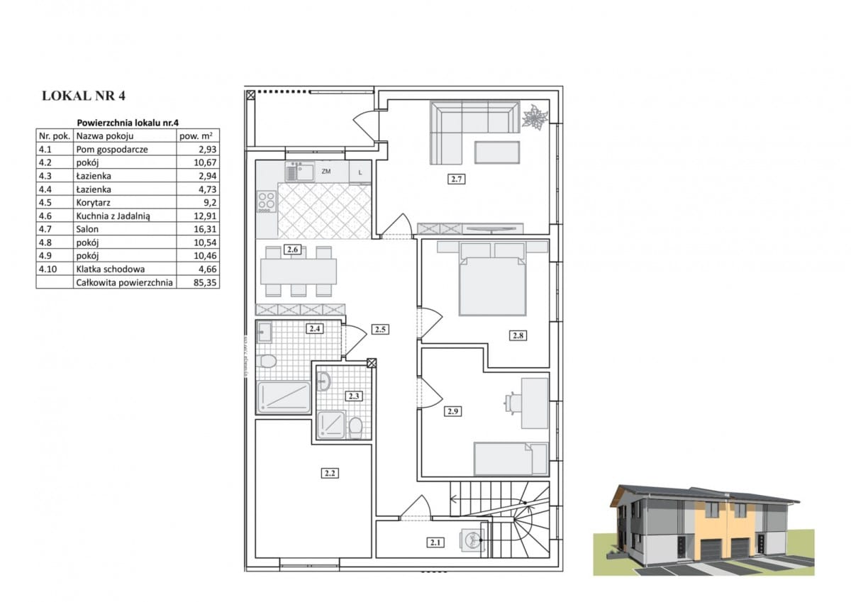 Mieszkanie 5 pokojowe na Sprzedaż