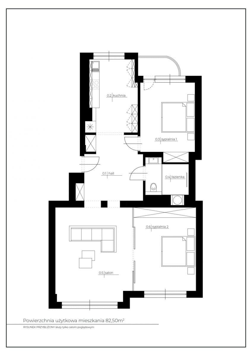 Mieszkanie 2 pokojowe na Sprzedaż