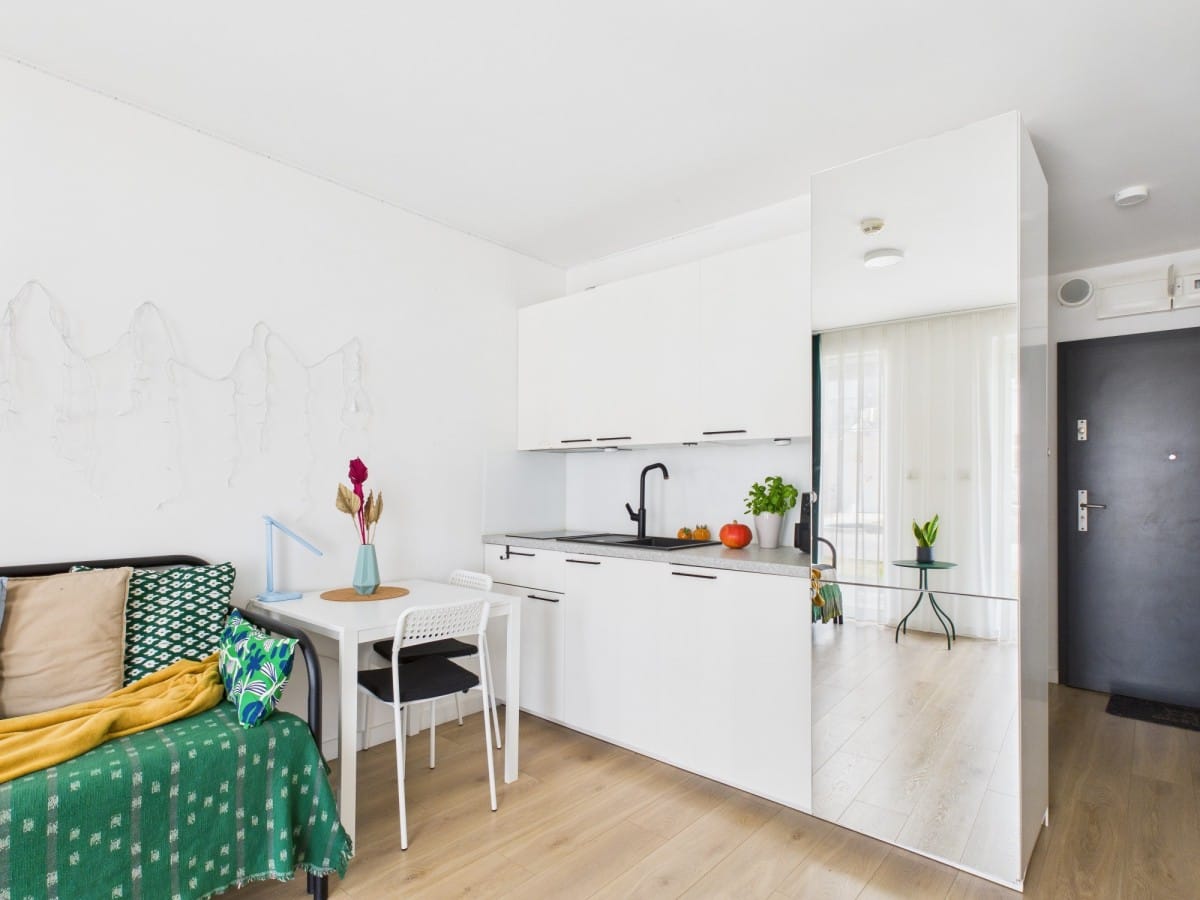 Mieszkanie 1 pokojowe na Sprzedaż