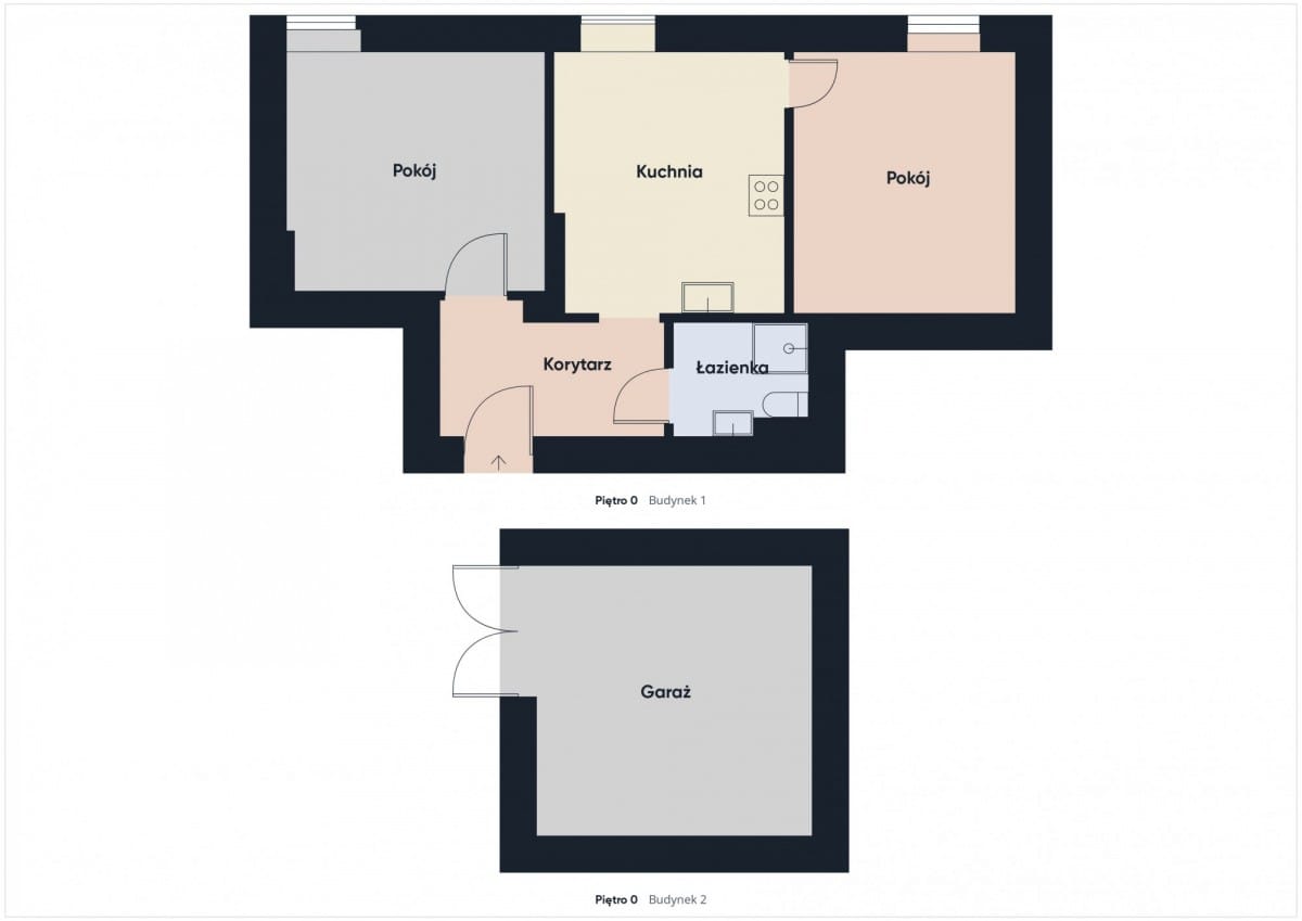 Mieszkanie 2 pokojowe na Sprzedaż