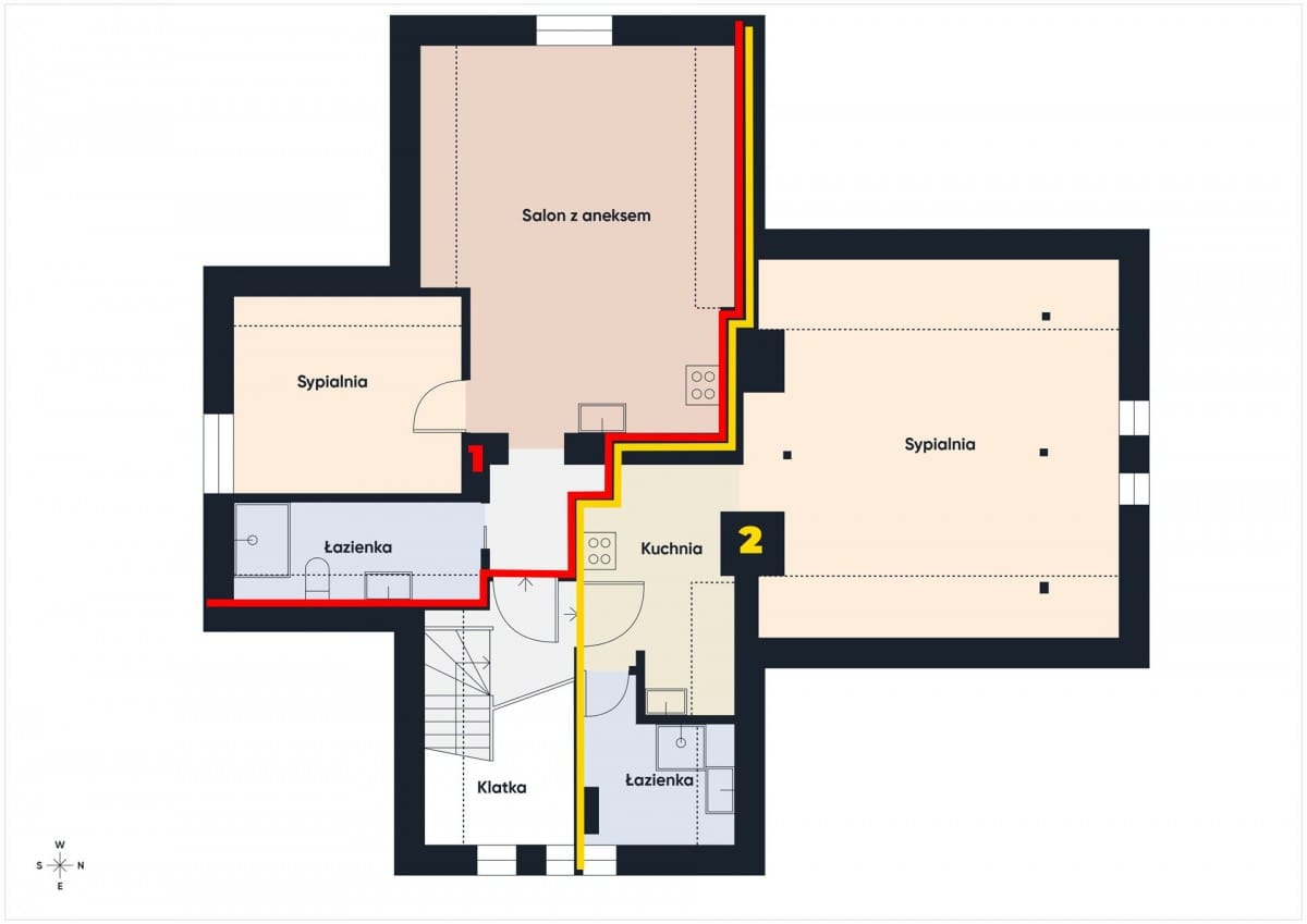 Mieszkanie 2 pokojowe na Sprzedaż