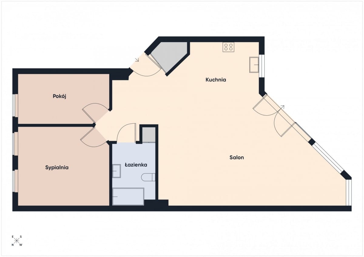 Mieszkanie 3 pokojowe na Wynajem