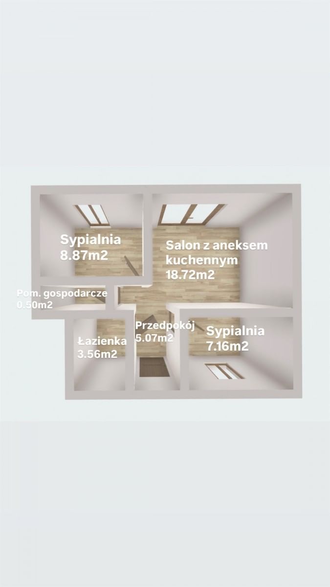 Mieszkanie 3 pokojowe na Sprzedaż