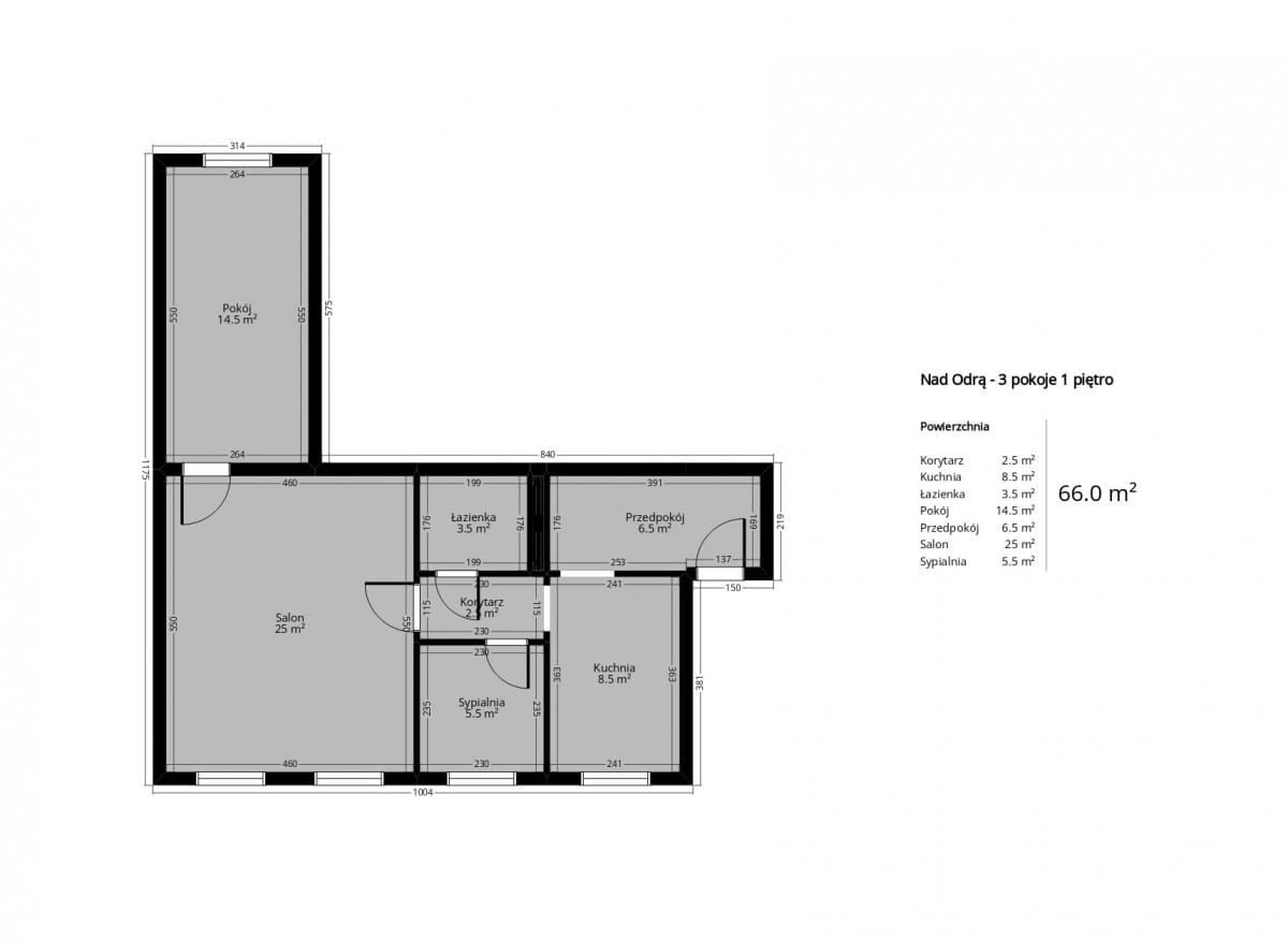 Mieszkanie 3 pokojowe na Sprzedaż