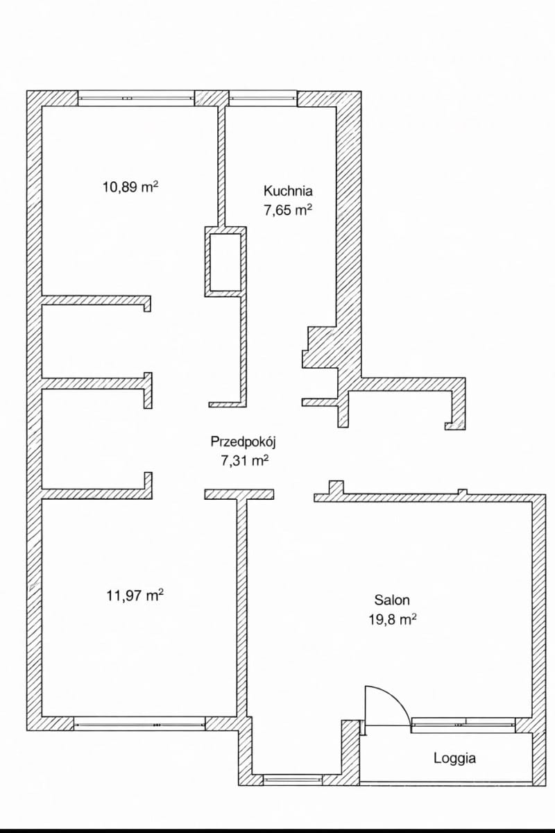 Mieszkanie 3 pokojowe na Sprzedaż
