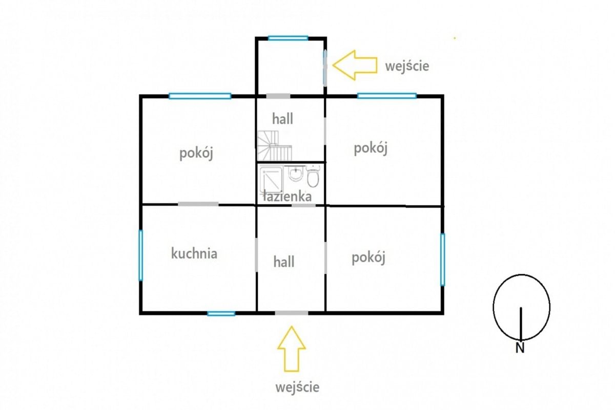 Dom 4 pokojowe na Sprzedaż