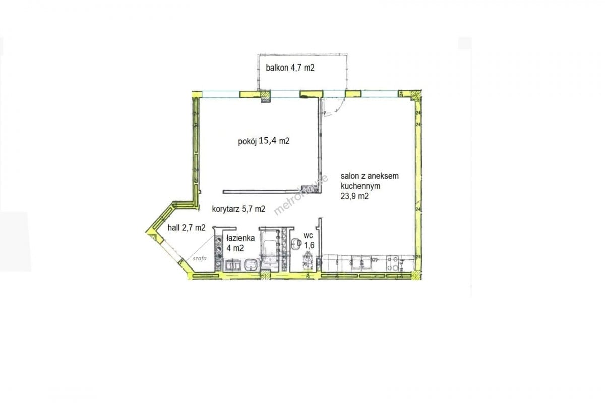 Mieszkanie 2 pokojowe na Sprzedaż