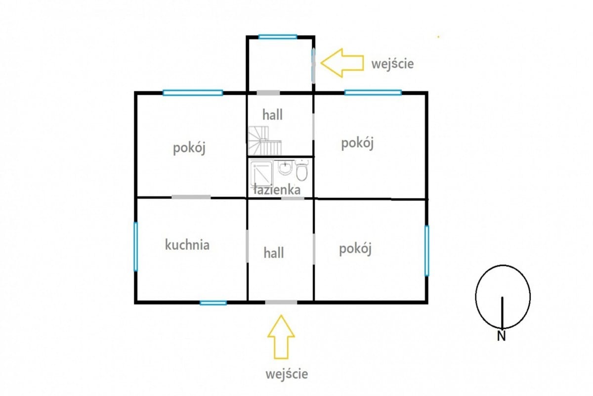 Dom 3 pokojowe na Sprzedaż