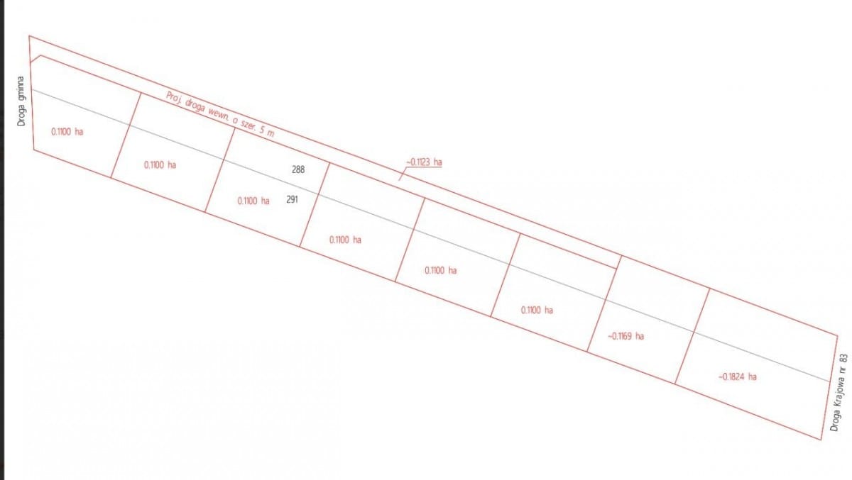 Działka  pokojowe na Sprzedaż