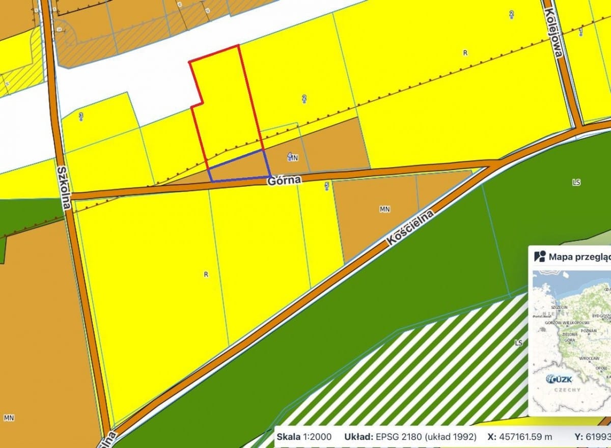 Działka  pokojowe na Sprzedaż