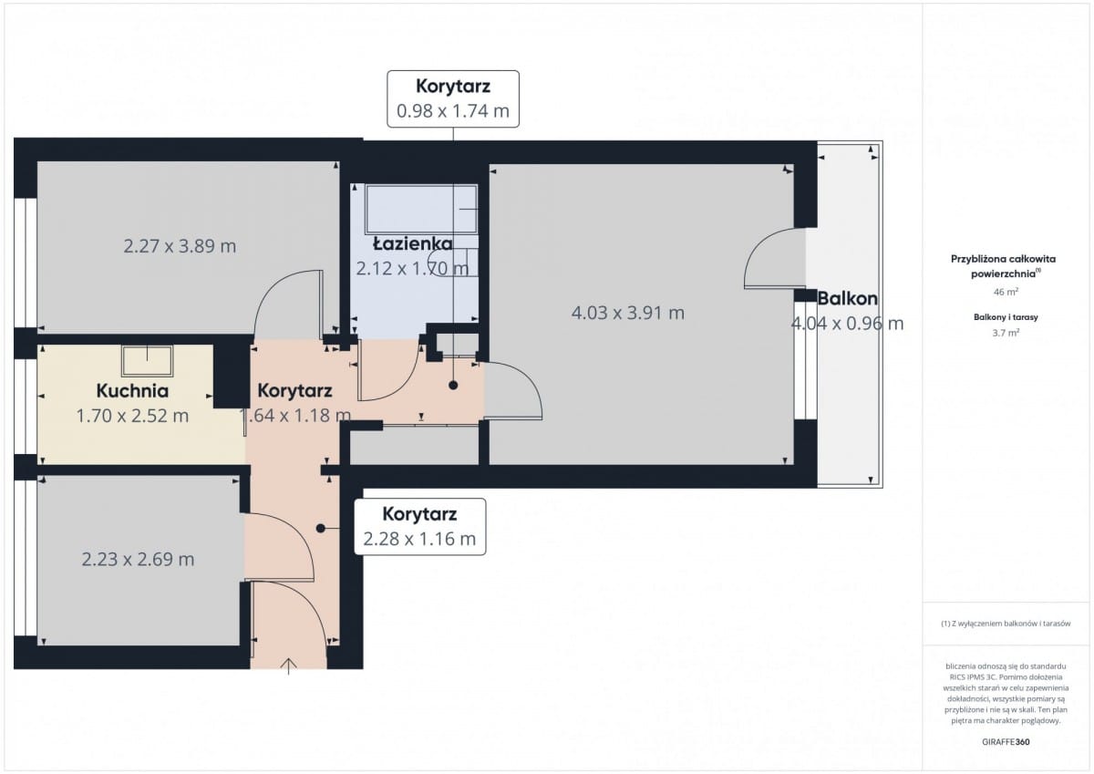 Mieszkanie 3 pokojowe na Sprzedaż