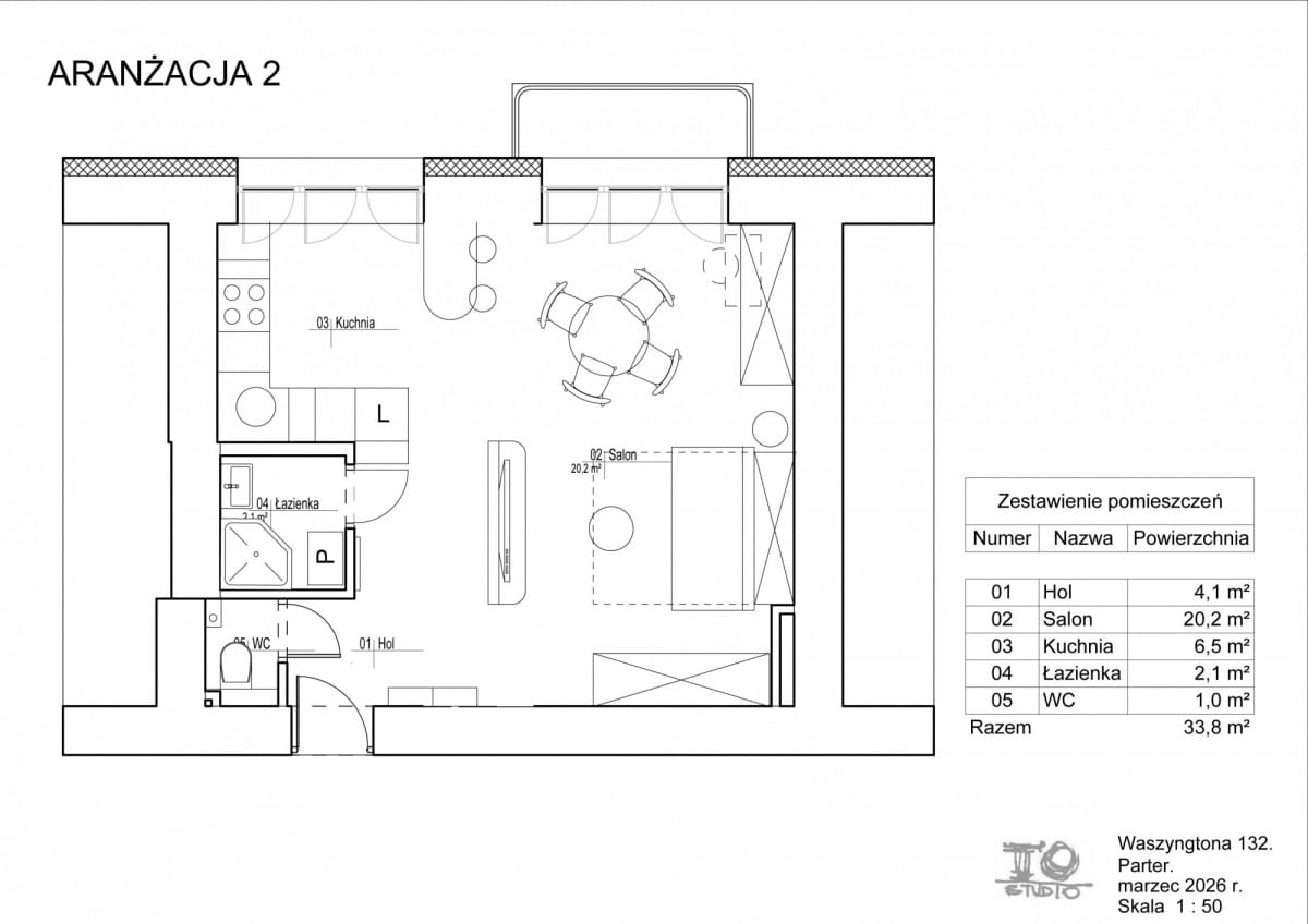 Mieszkanie 1 pokojowe na Sprzedaż